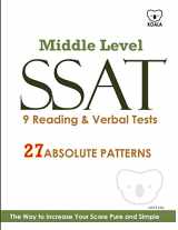 9781540783141-1540783146-SSAT 9 Reading & Verbal Tests: +20 Hidden Rules in Verbal (SAT Hackers)