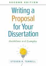 9781462550234-1462550231-Writing a Proposal for Your Dissertation: Guidelines and Examples
