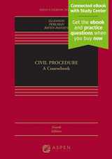 9781543826258-1543826253-Civil Procedure: A Coursebook [Connected eBook with Study Center] (Aspen Casebook)