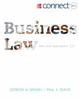 9780077630423-0077630424-Business Law with Connect Plus