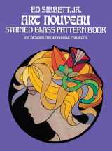 9780486235776-0486235777-Art Nouveau Stained Glass Pattern Book (Dover Crafts: Stained Glass)