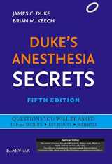 9788131243022-8131243028-Duke's Anesthesia Secrets 5th Ed.