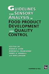 9781461358251-1461358256-Guidelines for Sensory Analysis in Food Product Development and Quality Control