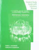 9780357022122-0357022122-Student Study Guide with Solutions Manual for Alexander/Koeberlein's Elementary Geometry for College Students