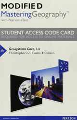 9780134011257-0134011252-Geosystems Core -- Modified Mastering Geography with Pearson eText Access Code