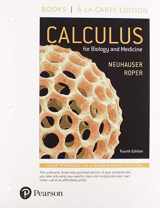 9780135260302-0135260302-Calculus for Biology and Medicine, Loose-Leaf Version Plus MyLab Math -- 24-Month Access Card Package