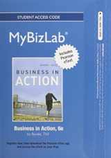 9780132829403-0132829401-Business in Action MyBizLab Access Code: Includes Pearson Etext
