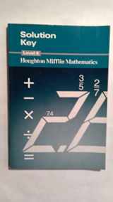 9780395387375-039538737X-Houghton Mifflin Mathematics Level 6 Solution Key