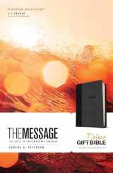 9781631465802-1631465805-The Message Deluxe Gift Bible (Leather-Look, Black/Slate): The Bible in Contemporary Language