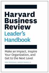 9781633693760-1633693767-Harvard Business Review Leader's Handbook: Make an Impact, Inspire Your Organization, and Get to the Next Level (HBR Handbooks)