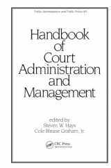 9780824787691-0824787692-Handbook of Court Administration and Management (Public Administration and Public Policy)