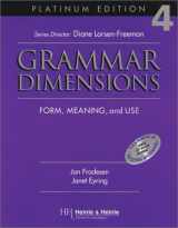 9780838402863-0838402860-Grammar Dimensions 4, Platinum Edition: Form, Meaning, and Use