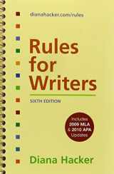 9780312543112-0312543115-Arlington Reader 2e & Rules for Writers with Tabs 6e with 2009 MLA and 2010 APA Updates