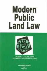 9780314162854-0314162852-Modern Public Land Law in a Nutshell (Nutshell Series)