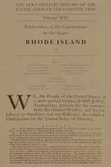 9780870205743-0870205749-The Documentary History of the Ratification of the Constitution, Volume 25: Ratification of the Constitution by the States: Rhode Island, No. 2 (Volume 25)