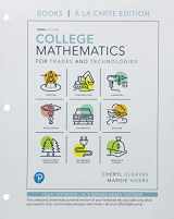 9780135229941-0135229944-College Mathematics for Trades and Technologies Books a la Carte Edition Plus MyLabMath -- 24 Month Title-Specific Access Card Package