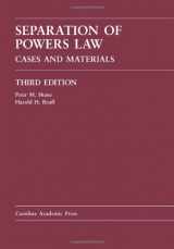 9781594607417-1594607419-Separation of Powers Law: Cases and Materials