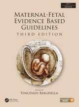 9781498747448-1498747442-Maternal-Fetal Evidence Based Guidelines (Series in Maternal-Fetal Medicine)