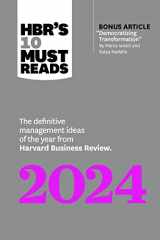 9781647825782-1647825784-HBR's 10 Must Reads 2024: The Definitive Management Ideas of the Year from Harvard Business Review (with bonus article "Democratizing Transformation" by Marco Iansiti and Satya Nadella)