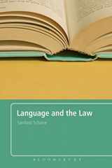 9780826488299-0826488293-Language and the Law: With a Foreword by Roger W. Shuy
