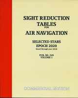 9780979904592-0979904595-Sight Reduction Tables For Air Navigation Pub. No. 249 Vol. 1 Eopch 2020