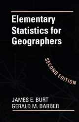 9780898622829-0898622824-Elementary Statistics for Geographers: Second Edition