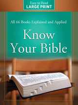 9781643526294-1643526294-Know Your Bible Large Print Edition