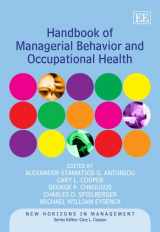 9781848440951-1848440952-Handbook of Managerial Behavior and Occupational Health (New Horizons in Management series)