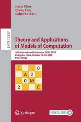 9783030592660-3030592669-Theory and Applications of Models of Computation: 16th International Conference, TAMC 2020, Changsha, China, October 18–20, 2020, Proceedings (Theoretical Computer Science and General Issues)