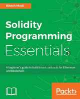 9781788831383-1788831381-Solidity Programming Essentials: A beginner's guide to build smart contracts for Ethereum and blockchain