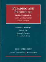 9781599418094-1599418096-Pleading and Procedure, State and Federal, Cases and Materials, 10th, 2010 Supplement