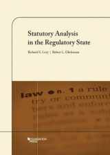 9781609304324-1609304322-Statutory Analysis in the Regulatory State (Coursebook)