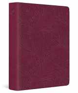 9781433577673-1433577674-ESV Single Column Journaling Bible (TruTone, Raspberry, Floral Design)