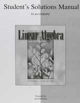 9780077239596-0077239598-Student's Solutions Manual t/a Intro to Linear Algebra