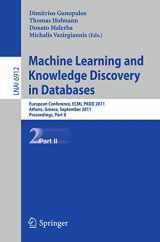 9783642237829-3642237827-Machine Learning and Knowledge Discovery in Databases, Part II: European Conference, ECML PKDD 2010, Athens, Greece, September 5-9, 2011, Proceedings, Part II (Lecture Notes in Computer Science, 6912)