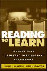 9781572307636-1572307633-Reading to Learn: Lessons from Exemplary Fourth-Grade Classrooms