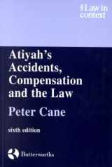 9780406983824-0406983828-Atiyah's Accidents, Compensation and the Law (Law in Context)