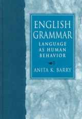 9780138352813-013835281X-English Grammar: Language As Human Behavior