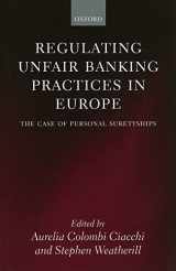 9780199594559-0199594554-Regulating Unfair Banking Practices in Europe: The Case of Personal Suretyships