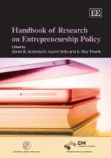 9781848445673-1848445679-Handbook of Research on Entrepreneurship Policy (Research Handbooks in Business and Management series)