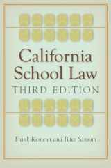 9780804785150-0804785155-California School Law: Third Edition