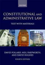 9780199286379-019928637X-Constitutional and Administrative Law: Text with Materials