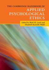 9781107561939-1107561930-The Cambridge Handbook of Applied Psychological Ethics (Cambridge Handbooks in Psychology)