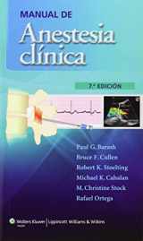 9788415840770-8415840772-Manual de anestesia clínica (Spanish Edition)