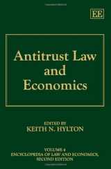 9781847207319-1847207316-Antitrust Law and Economics (Encyclopedia of Law and Economics, Second Edition, 4)