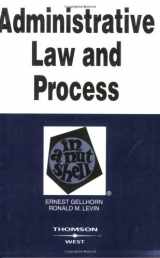 9780314144362-0314144366-Administrative Law and Process in a Nutshell, 5th (Nutshells)