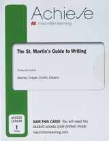 9781319374471-1319374476-Achieve for The St. Martin's Guide to Writing (1-Term Access)