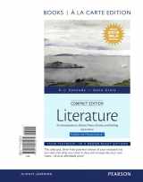 9780134582474-0134582470-Literature: An Introduction to Fiction, Poetry, Drama, and Writing, Compact Edition, Books a la Carte, MLA Update Edition