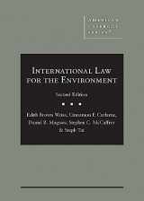 9781647086107-1647086108-International Law for the Environment (American Casebook Series)