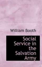 9780559161186-0559161182-Social Service in the Salvation Army